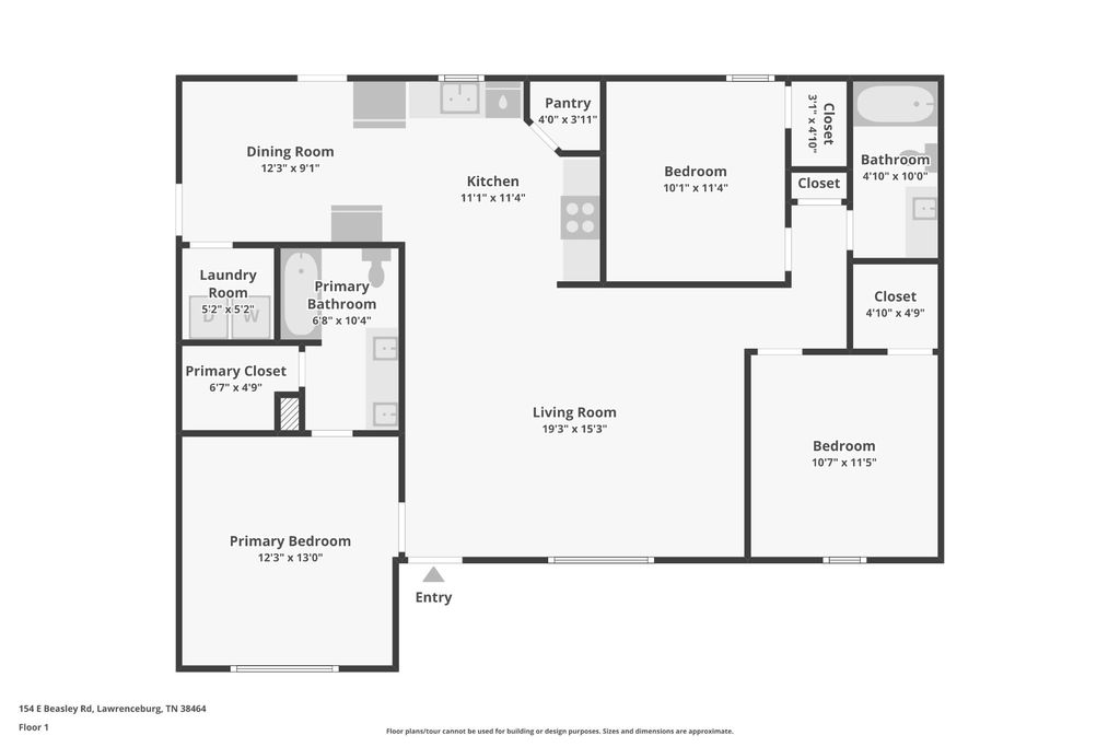 154 E Beasley Rd, Lawrenceburg