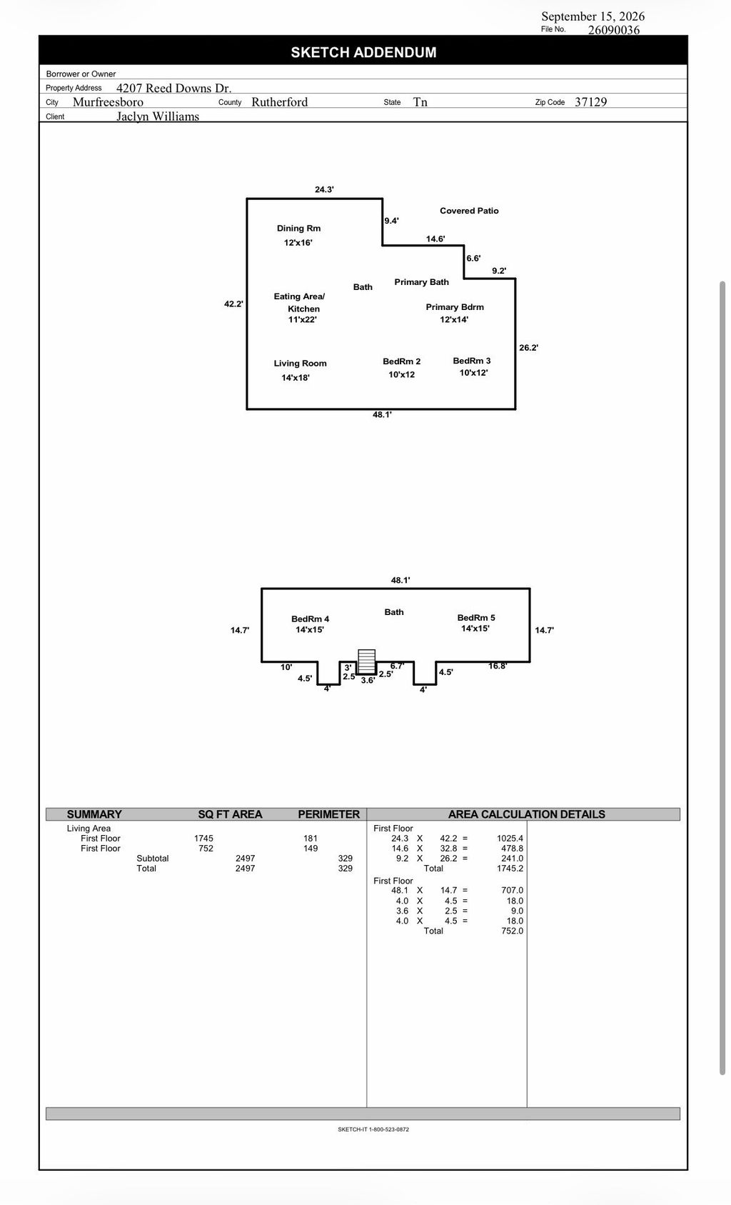 4207 Reed Downs Dr, Murfreesboro