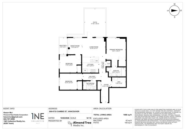 6733 Cambie Street 308, Vancouver