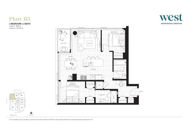 505 Nelson Street 2206, Coquitlam