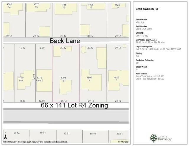4791 Sardis Street, Burnaby