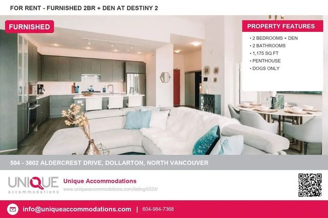 3602 Aldercrest Drive Drive 504, North Vancouver