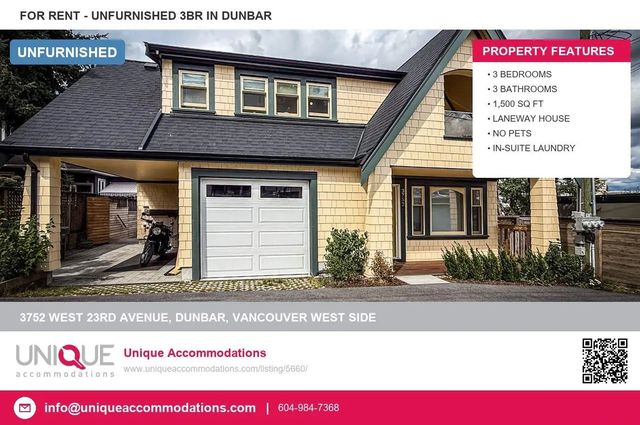 3752 W 23rd Street, Vancouver