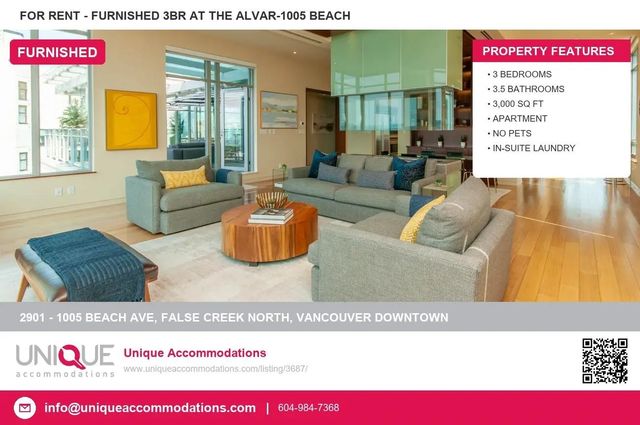 1005 Beach Avenue 2901, Vancouver