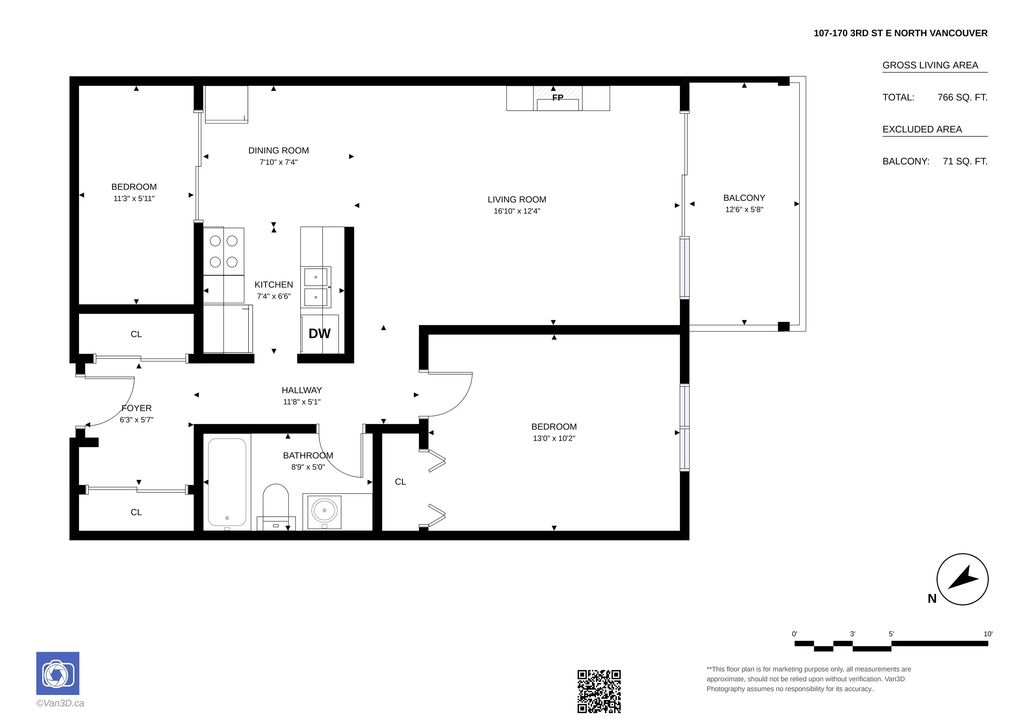 170 E 3rd Street 107, North Vancouver