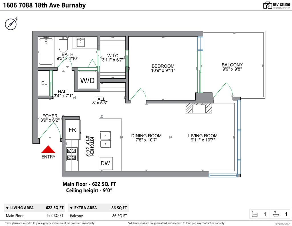 7088 18th Avenue 1606, Burnaby