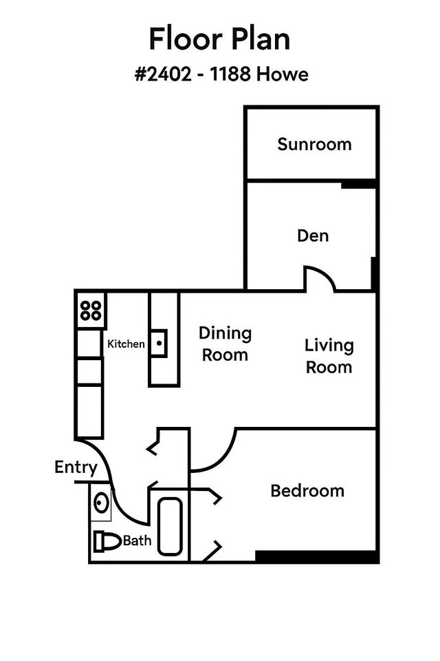 1188 Howe Street 2402, Vancouver