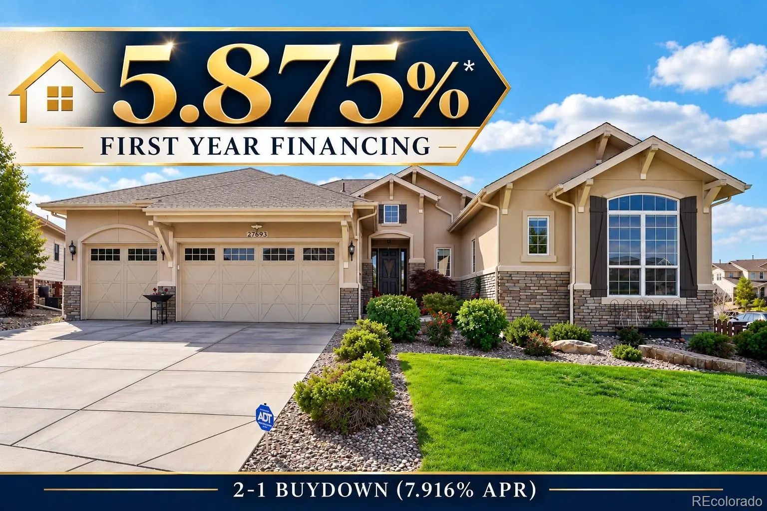MLS #9732515 for Sale at 27693 E Euclid Drive, in the city of Aurora, 80016