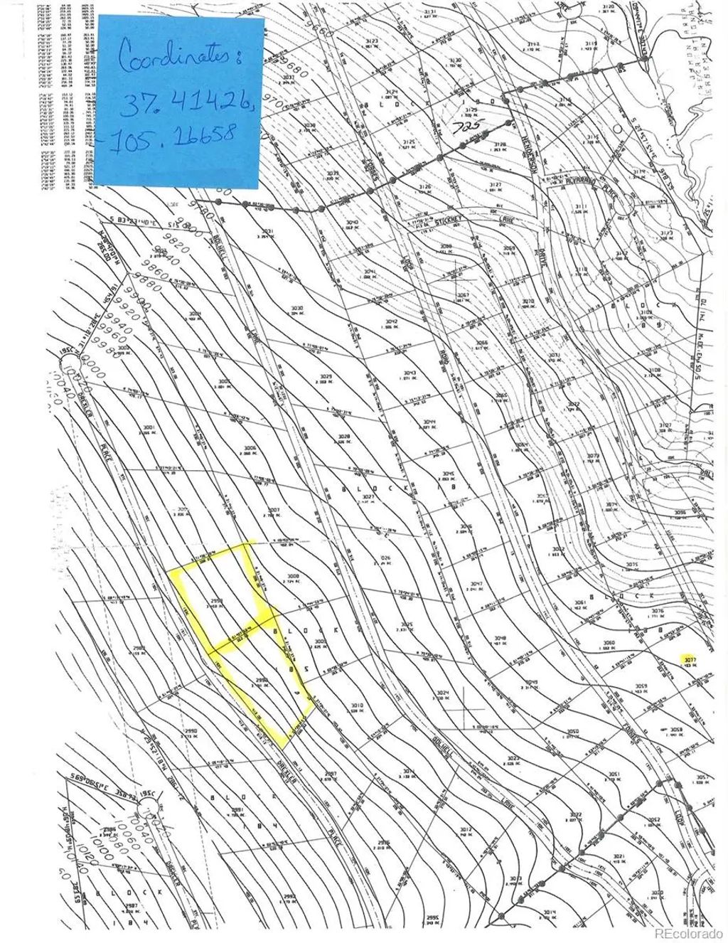 Lot 2999 & 2998 Drexler Place, Fort Garland