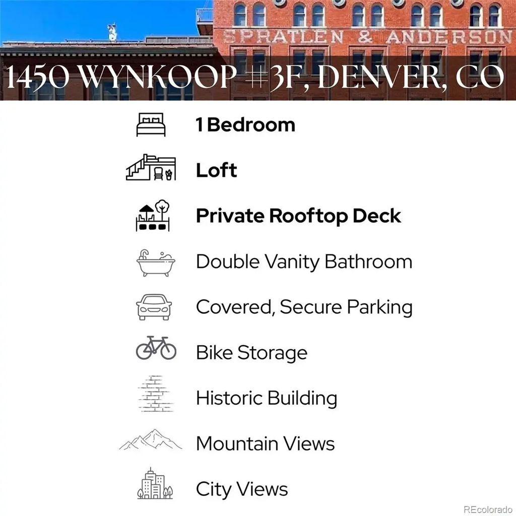 1450 Wynkoop Street 3f, Denver
