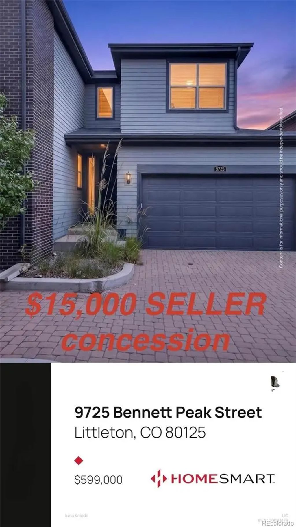 9725 Bennett Peak Street, Littleton