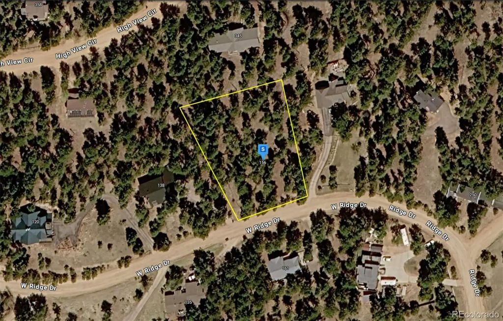156 E Ridge Drive, Woodland Park
