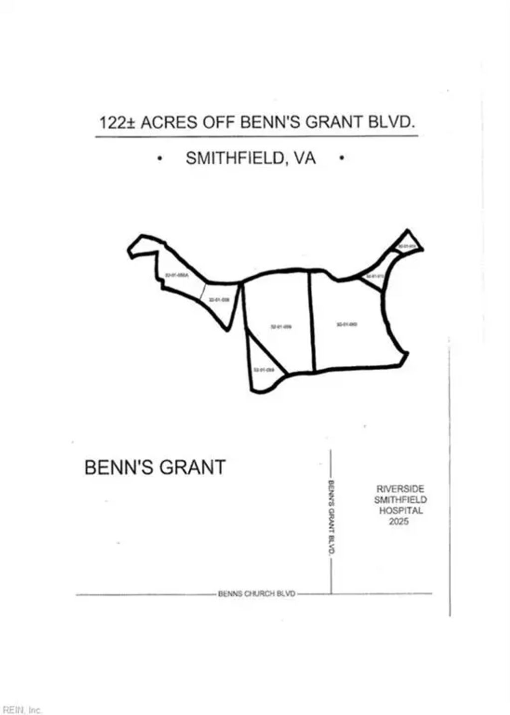 122 Ac Benn's Grant (off Of) Blvd, Isle of Wight County