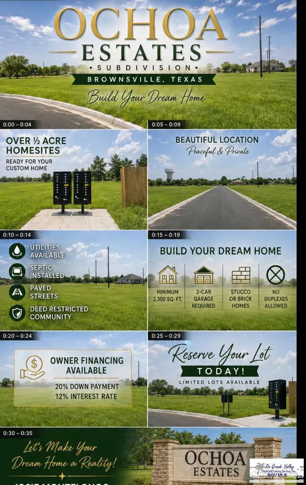 Ochoa St Lot #9, BROWNSVILLE