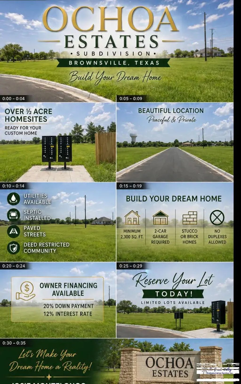 Ochoa St Lot #10, BROWNSVILLE