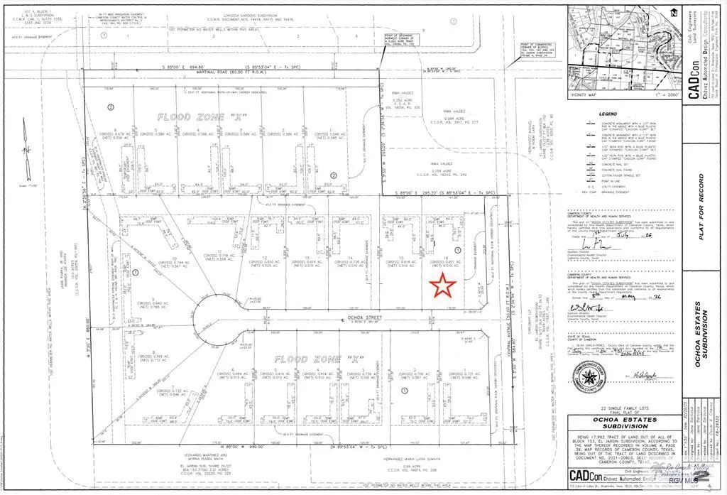 Ochoa St Lot #16, BROWNSVILLE
