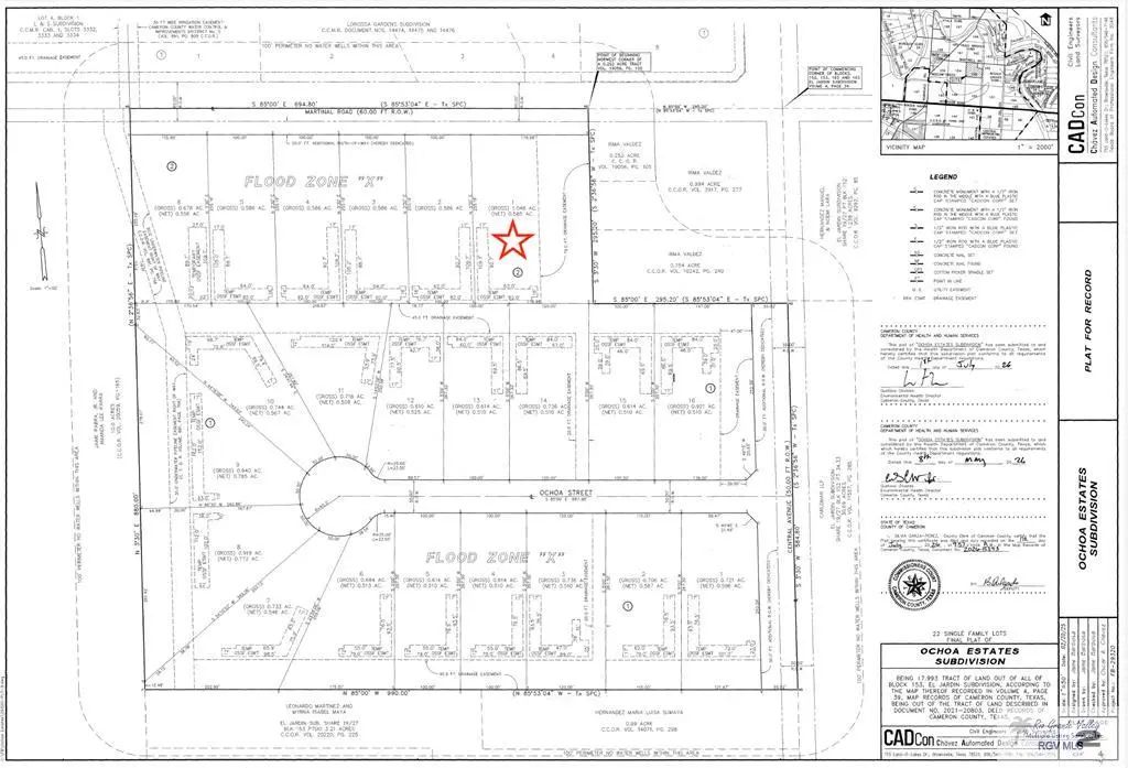Martinal Rd. Lot #1 Block 2, BROWNSVILLE