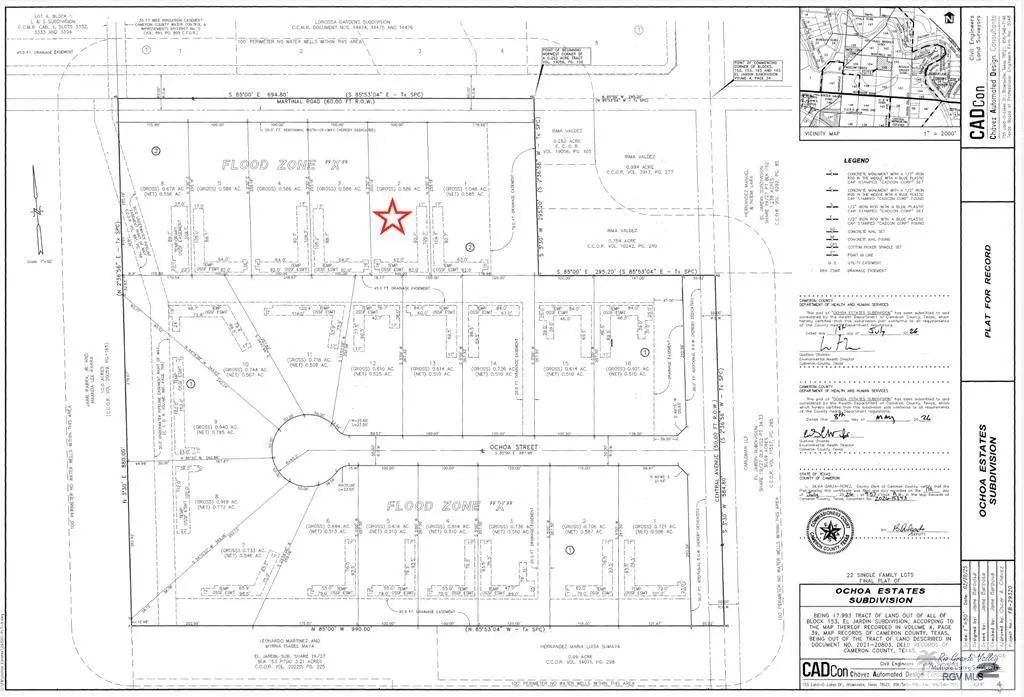 Martinal Rd. Lot #2 Block 2, BROWNSVILLE