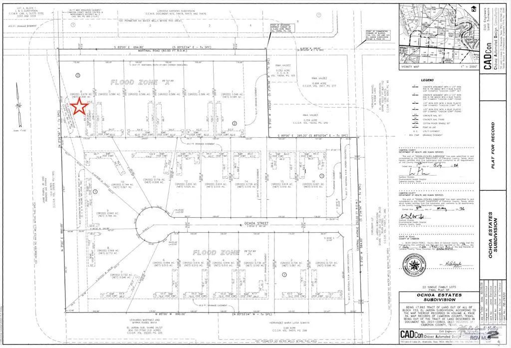 Martinal Rd. Lot 6 Block 2, BROWNSVILLE