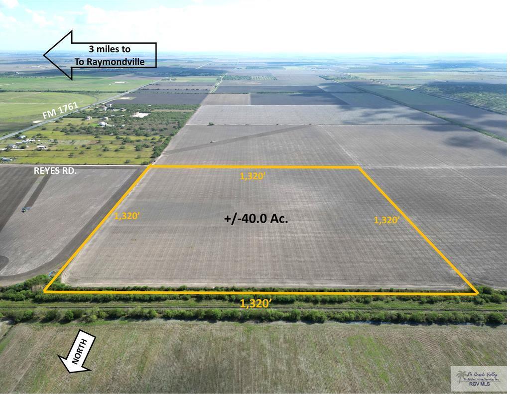 40 Ac. W Reyes Rd., Raymondville