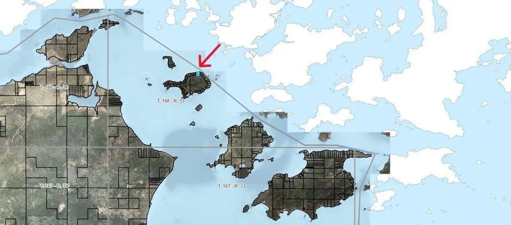 Tract 8 Brush Island, Angle Inlet