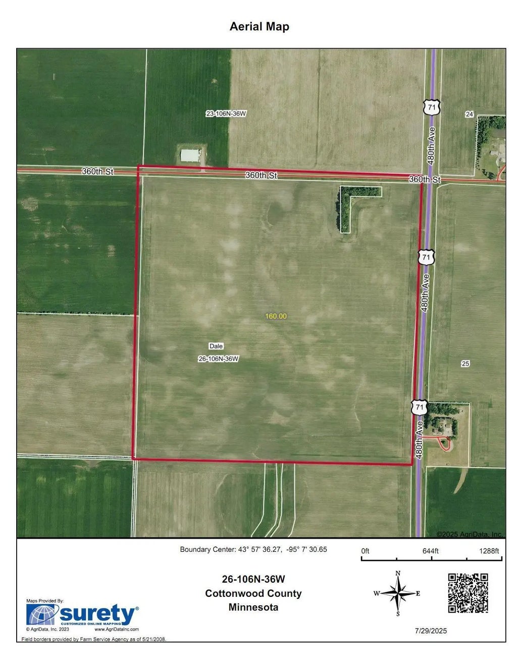 Xx Highway 71, Dale Twp