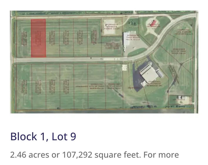 Lot 9, Block 1 Greenwood Street W, Thief River Falls