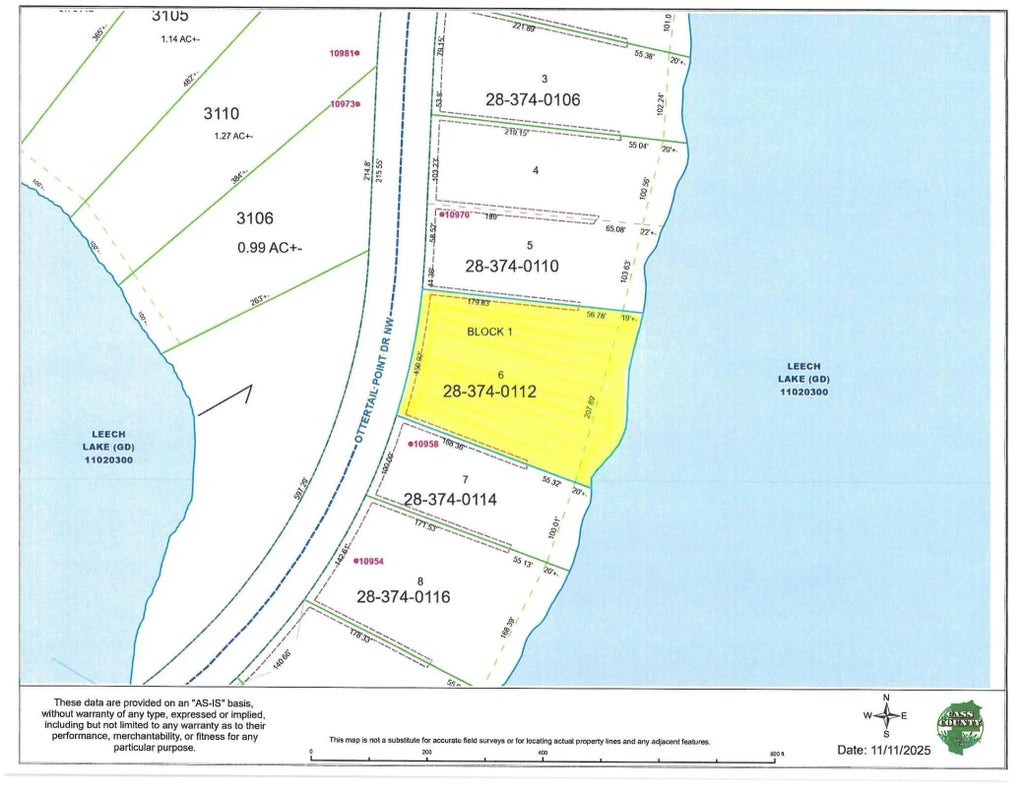 Tbd - Lot 6 Ottertail Point Drive Nw, Cass Lake