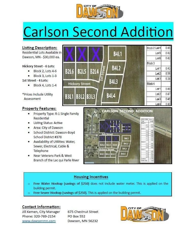 1045 1st Street, Dawson