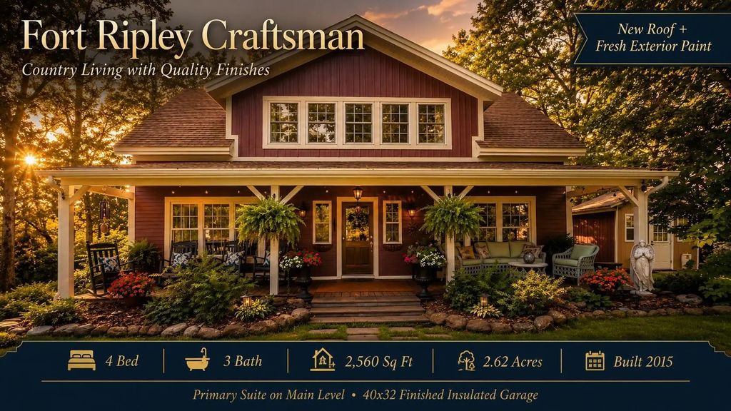 5907 Crow Wing Lake Road, Fort Ripley