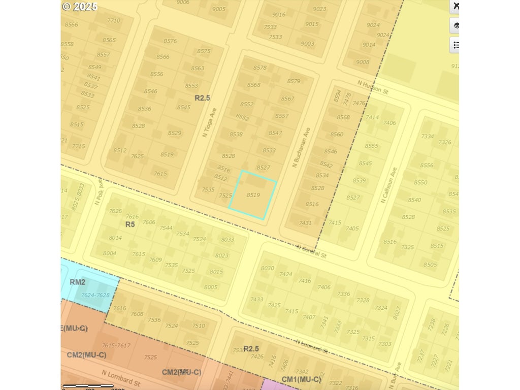 N Buchanan Ave, Portland