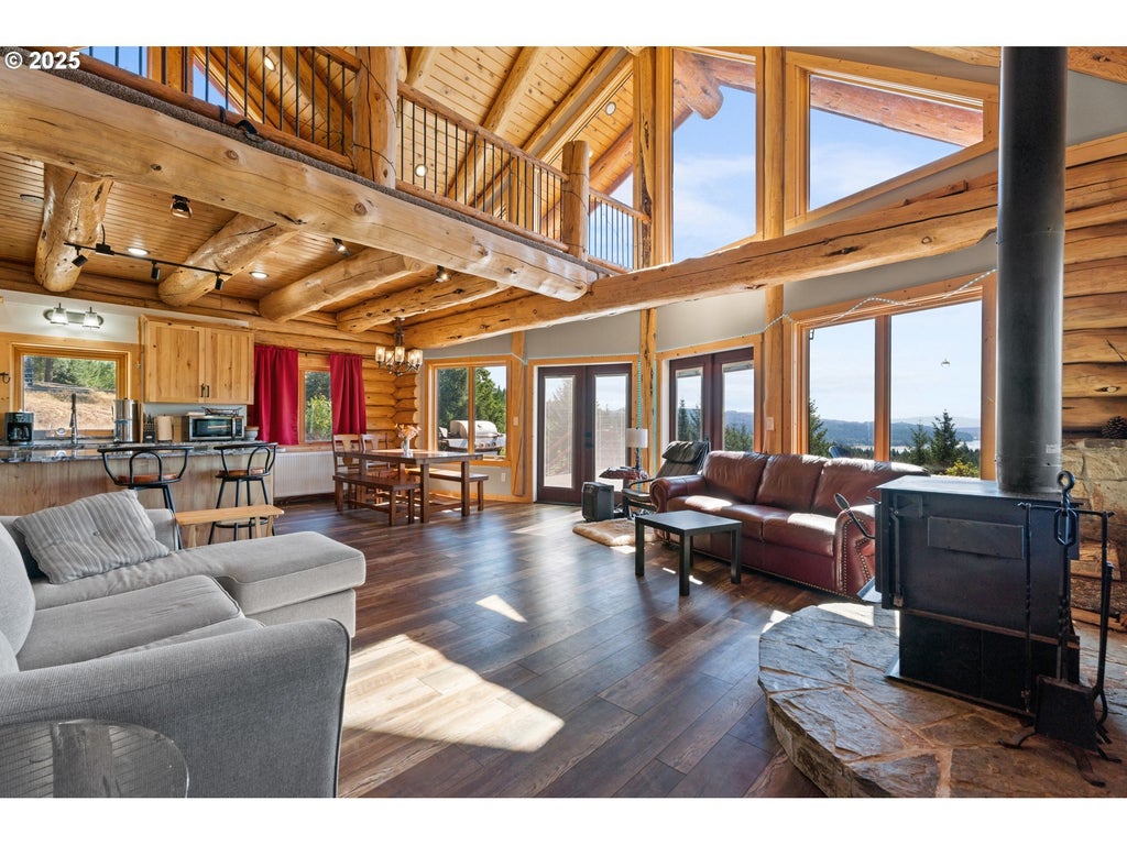 Listing photo for 55778 Sw Scoggins Valley Rd, Gaston, OR, Log Cabin home for sale