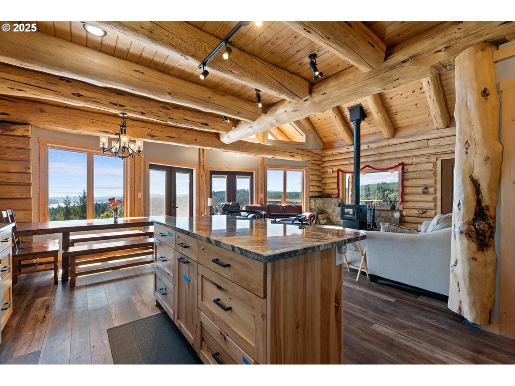 Listing photo for 55778 Sw Scoggins Valley Rd, Gaston, OR, Log Cabin home for sale