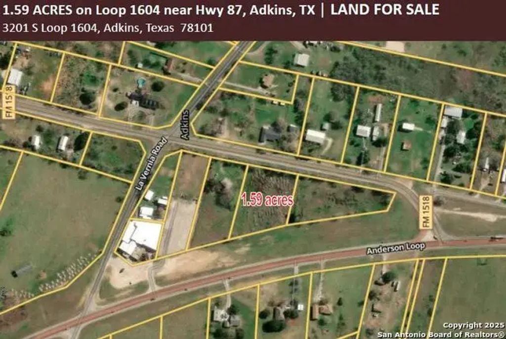 3201 S Loop 1604, Adkins