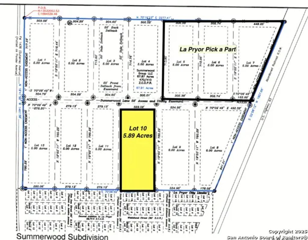 Lot 10 Summerwood Lane, La Pryor