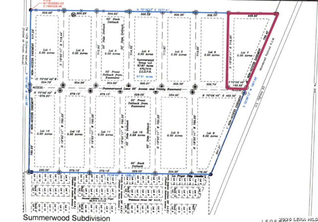 Lot 7 Summerwood Lane, La Pryor