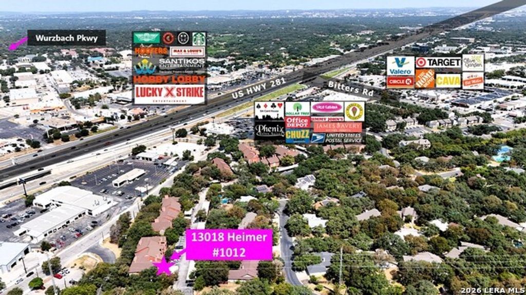 13018 Heimer Road 1012, San Antonio