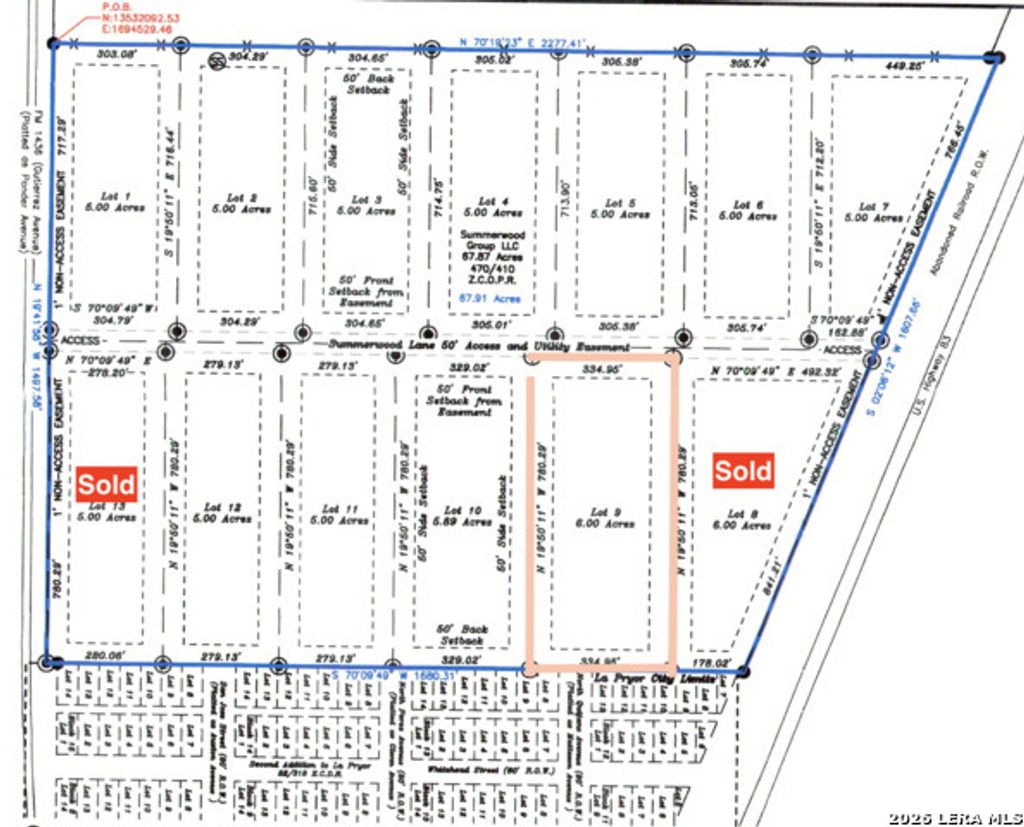 Lot 9 Summerwood Lane, La Pryor