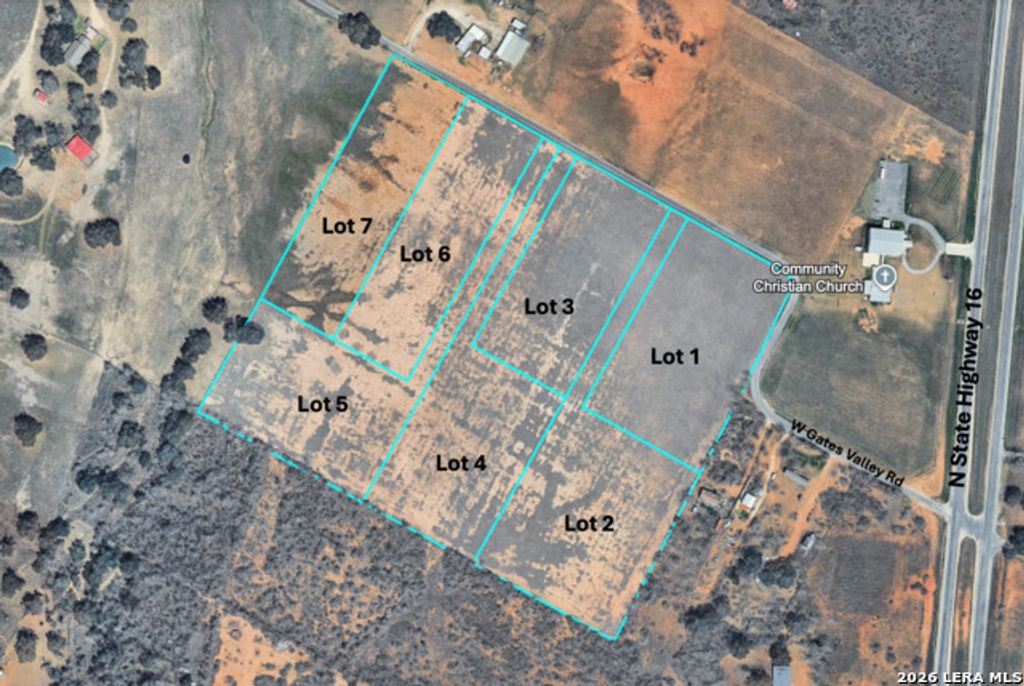 413 W Gates Valley Rd Lot 6, Poteet