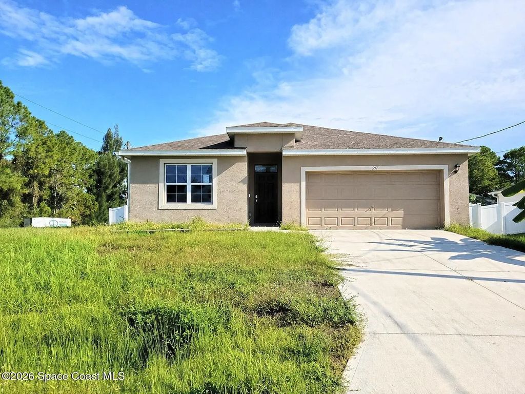 597 J T Sancho Street Sw, Palm Bay