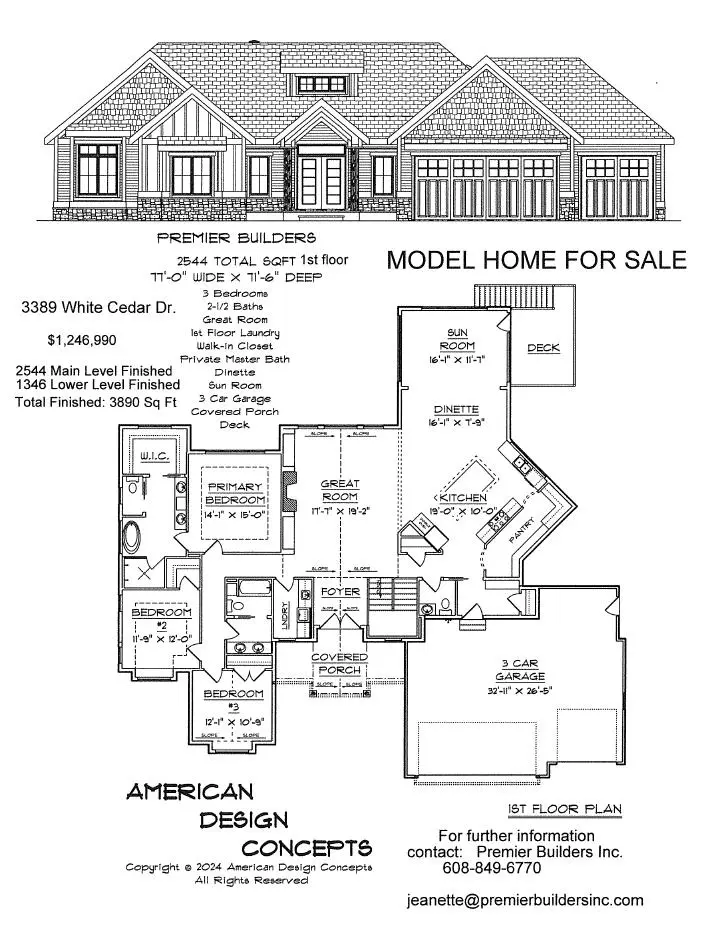 3389 White Cedar Drive, Middleton