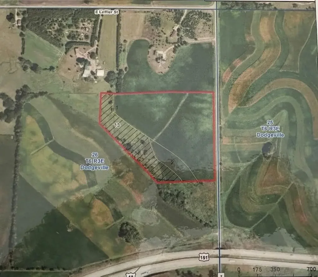 Approx 22 Acres Leffler Road & County Road Z, Dodgeville