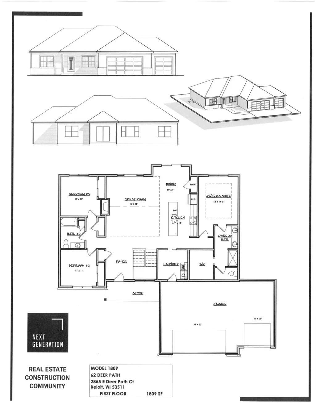 2855 Deer Path Court, Beloit