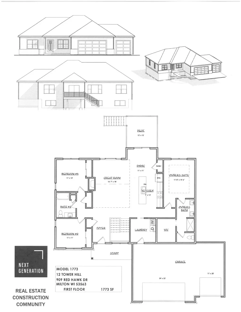 909 Red Hawk Drive, Milton