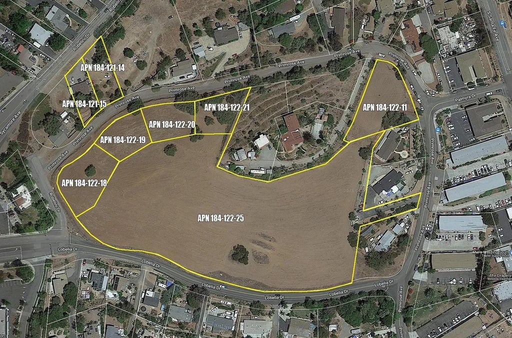 Primrose & Lobelia, Vista