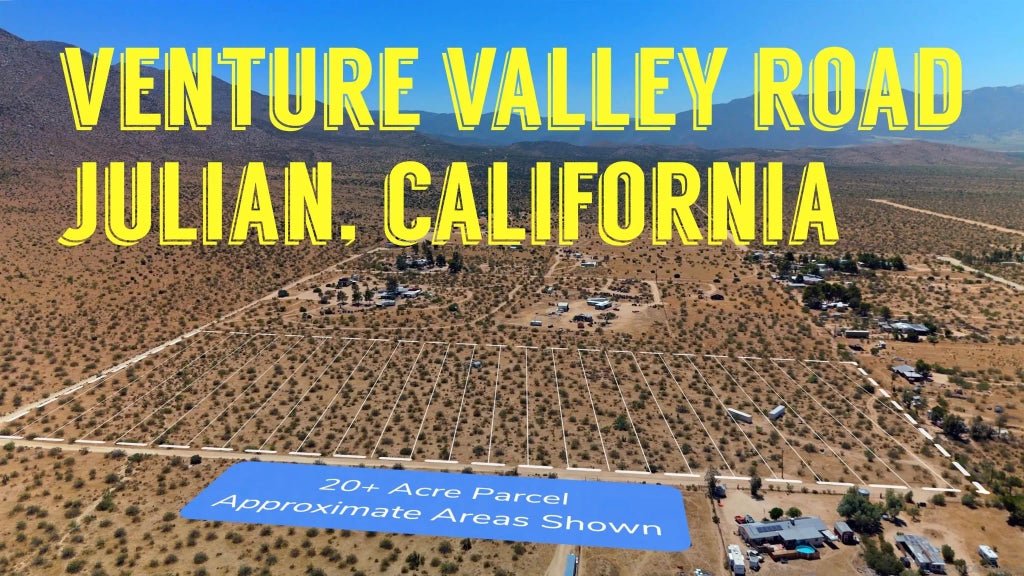 Venture Valley Rd 20, Julian