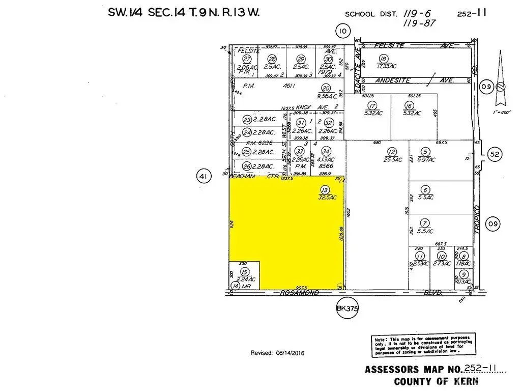 60 St. West & Rosamond, Rosamond