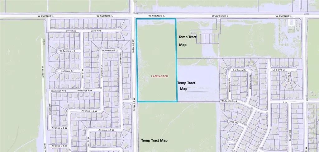 Vac/cor Avenue L Pav /70th Stw, Quartz Hill