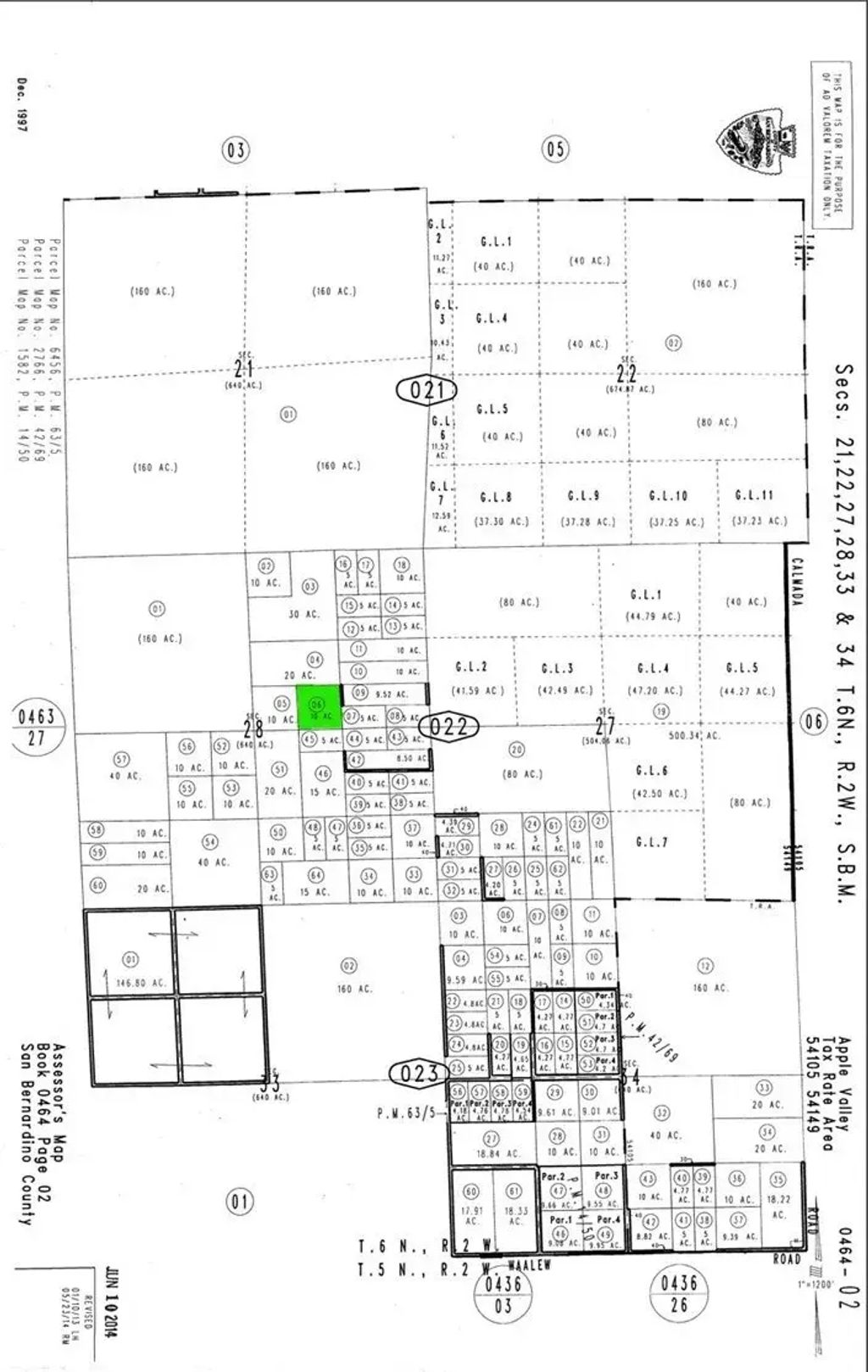Se 1/4 Sw 1/4 Ne 1/4 Sec 28 Tp 6n R 2w, Apple Valley