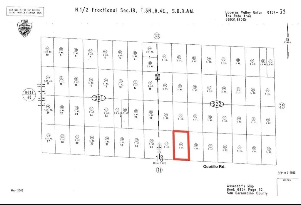 48590 Ocotillo, Johnson Valley